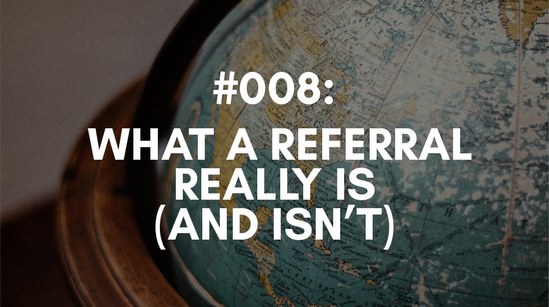 what is a referral